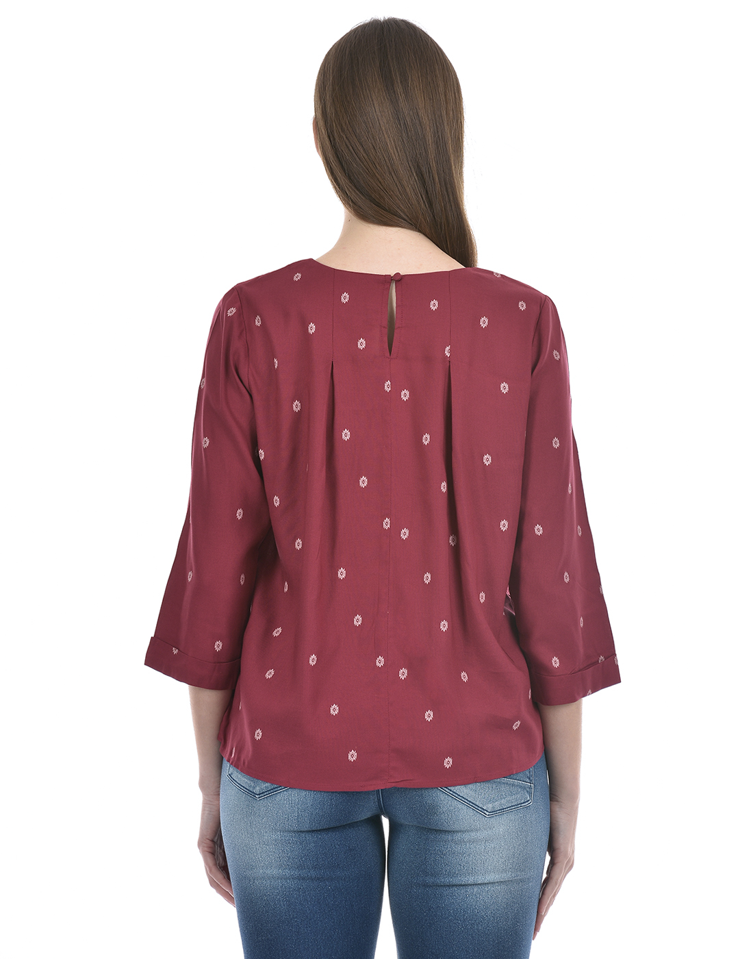 Numero Uno Women All Over Print Red Top